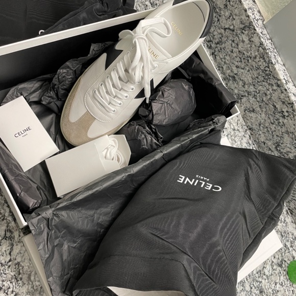 Celine Mens Shoes Triomphe Size 43 - Picture 4 of 9